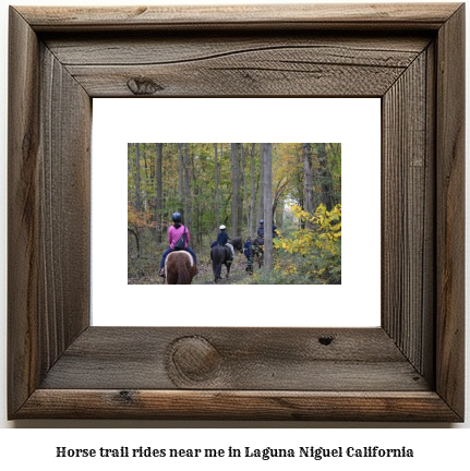 horse trail rides near me in Laguna Niguel, California